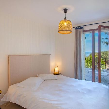 Villa Bodri, Maison En Pierre Avec Vue Mer Et Piscine Chauffee LʼÎle-Rousse 外观 照片