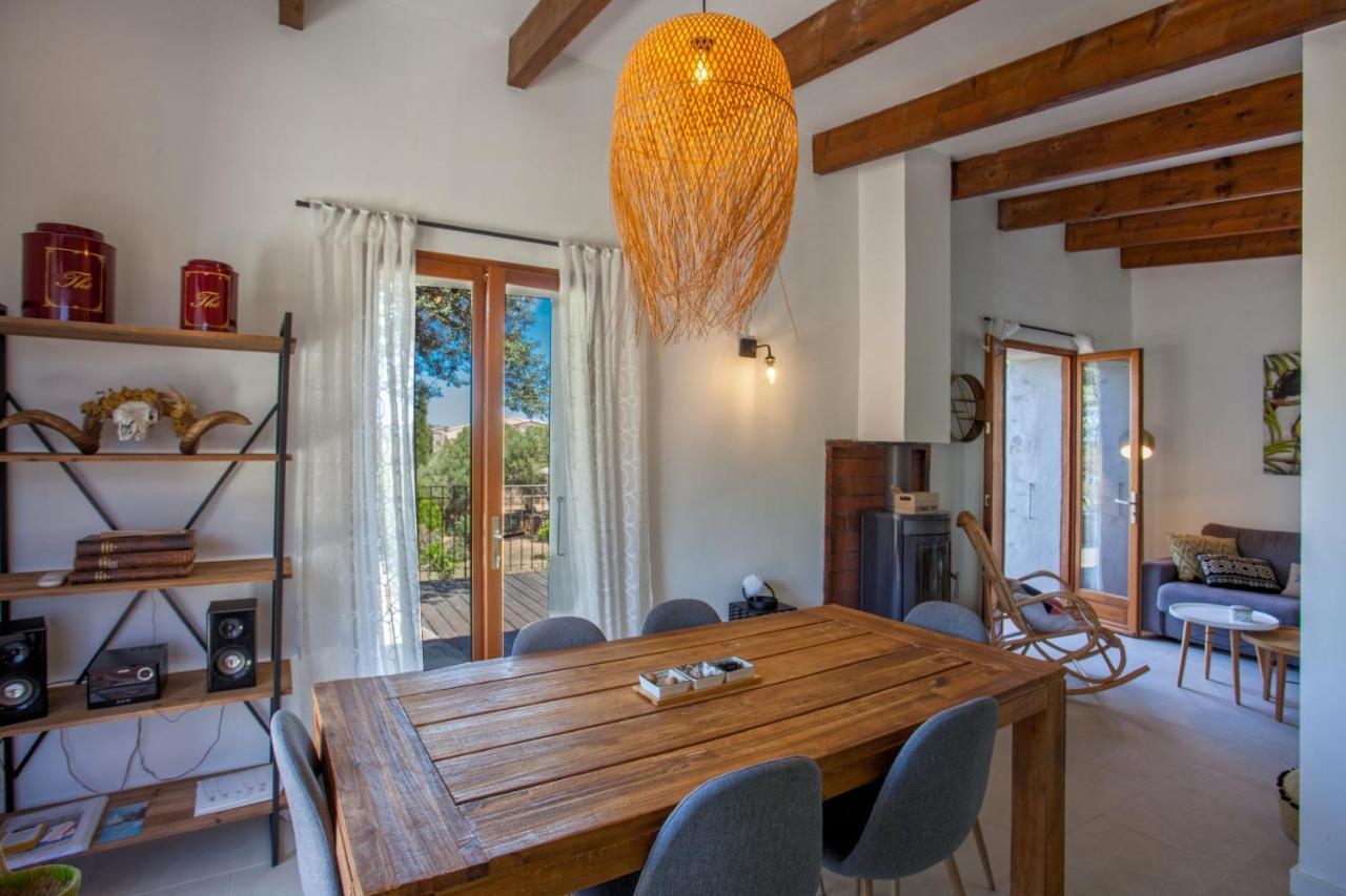 Villa Bodri, Maison En Pierre Avec Vue Mer Et Piscine Chauffee LʼÎle-Rousse 外观 照片